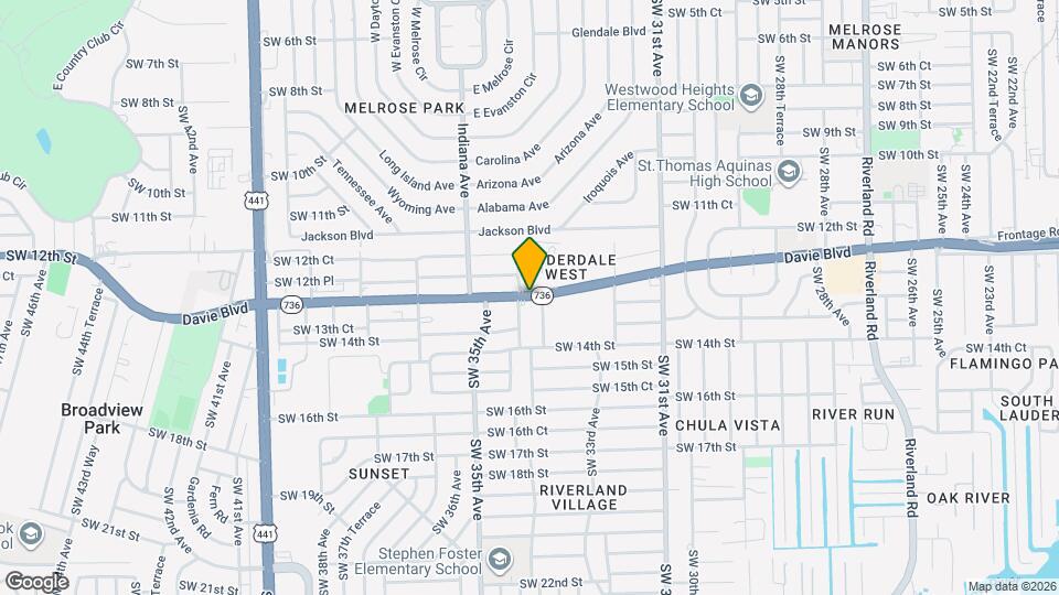 Fairfield Parc Apartments Map and Location Details
