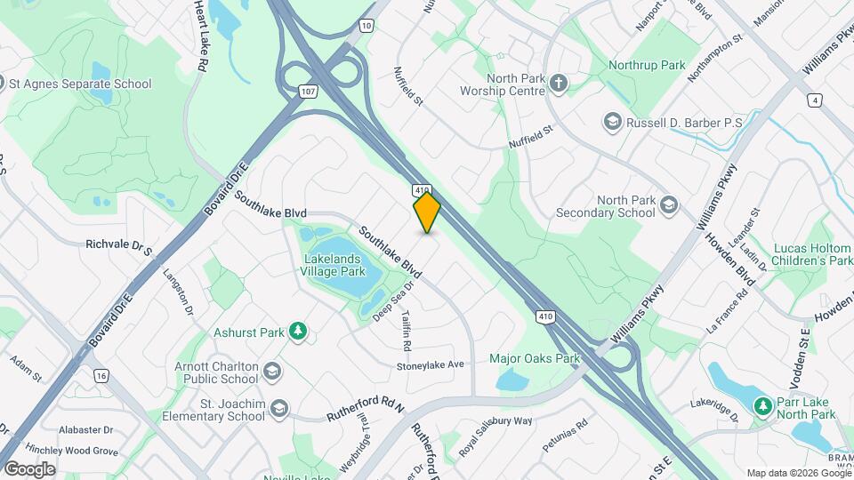 25 Silent Pond Crescent Map and Location Details