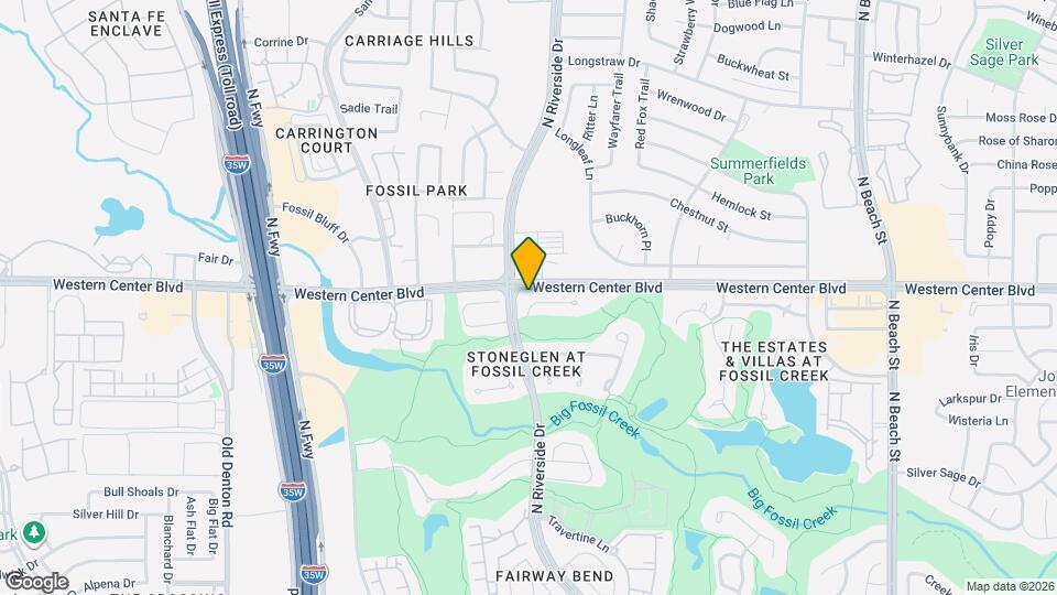 3609 Stone Creek Ln S Map and Location Details