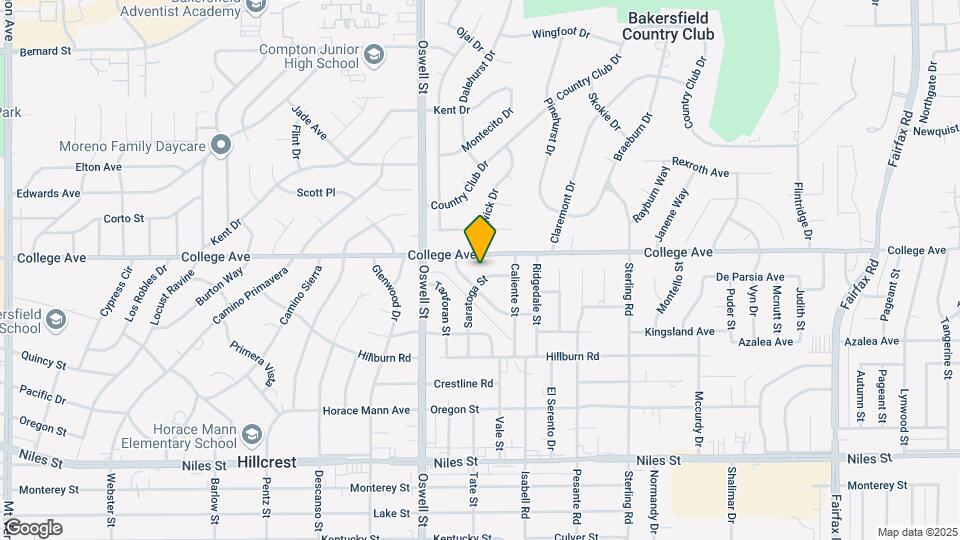 3108 Saratoga St Map and Location Details