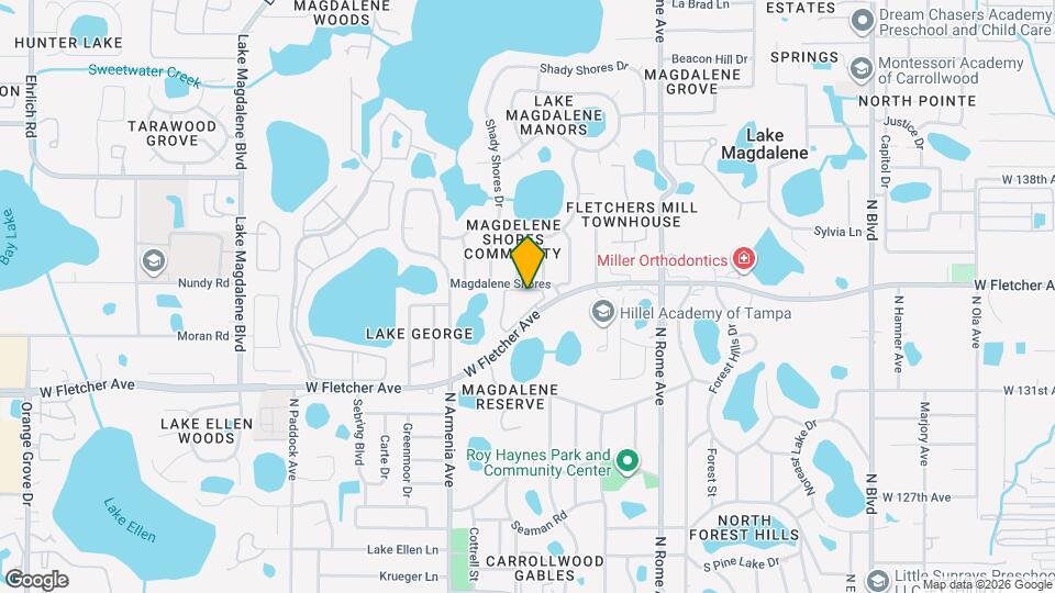 2124 Fletchers Point Cir Map and Location Details