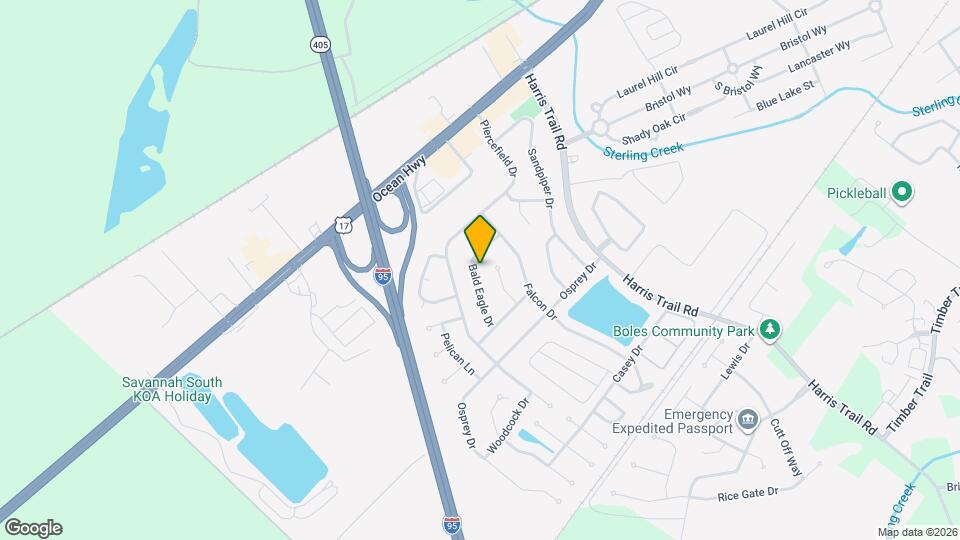 125 Bald Eagle Dr Map and Location Details