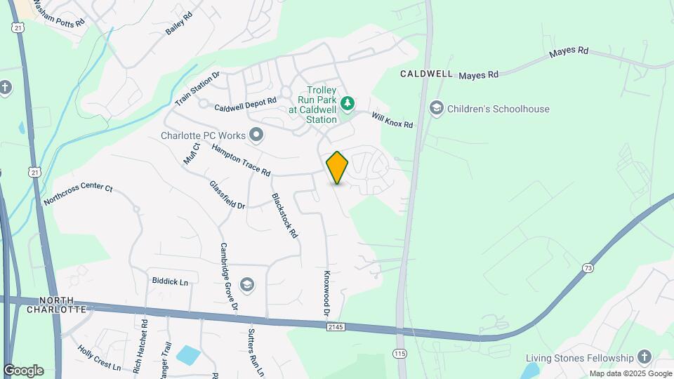 17218 Caldwell Track Dr Map and Location Details