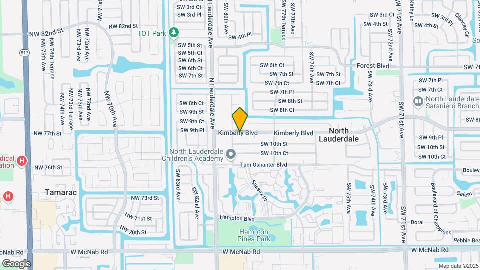 7924 Kimberly Blvd Map and Location Details