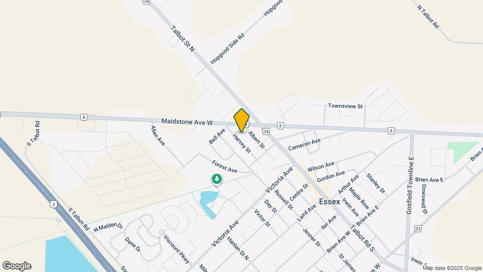 183 Harvey St Map and Location Details