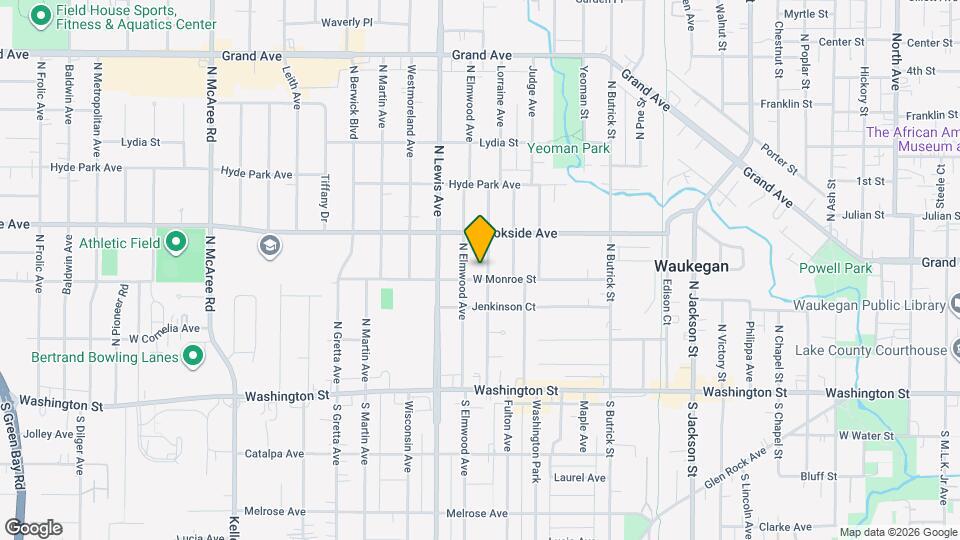 216 Burton Ave Map and Location Details