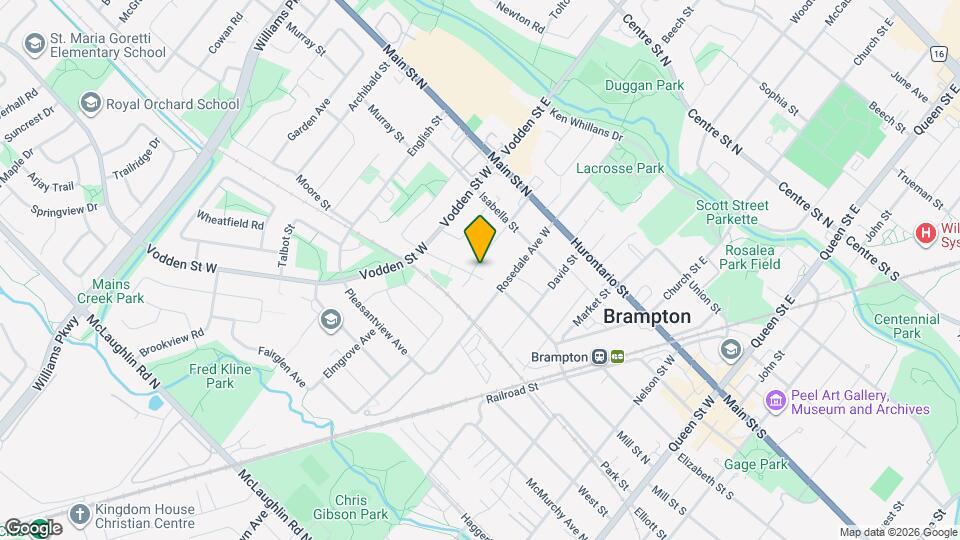 114 Mill St N Map and Location Details