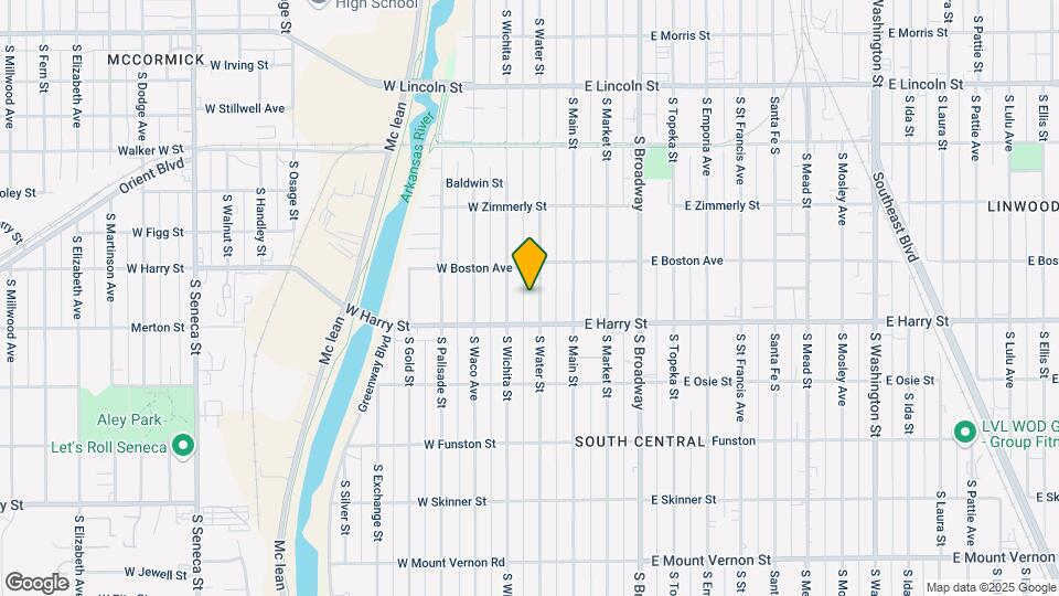 1537 S Water St Map and Location Details