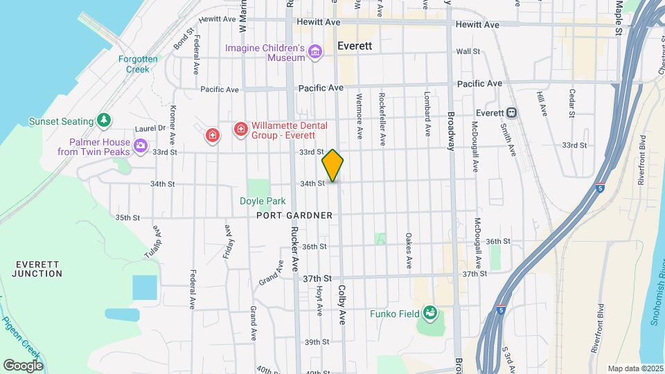 3402 Colby Ave Map and Location Details