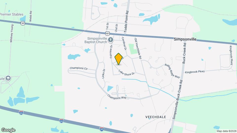 207 Lake Shore Dr Map and Location Details