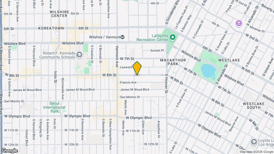 2874 W 8th St, Unit #1E Mapa y Detalles de la Ubicación