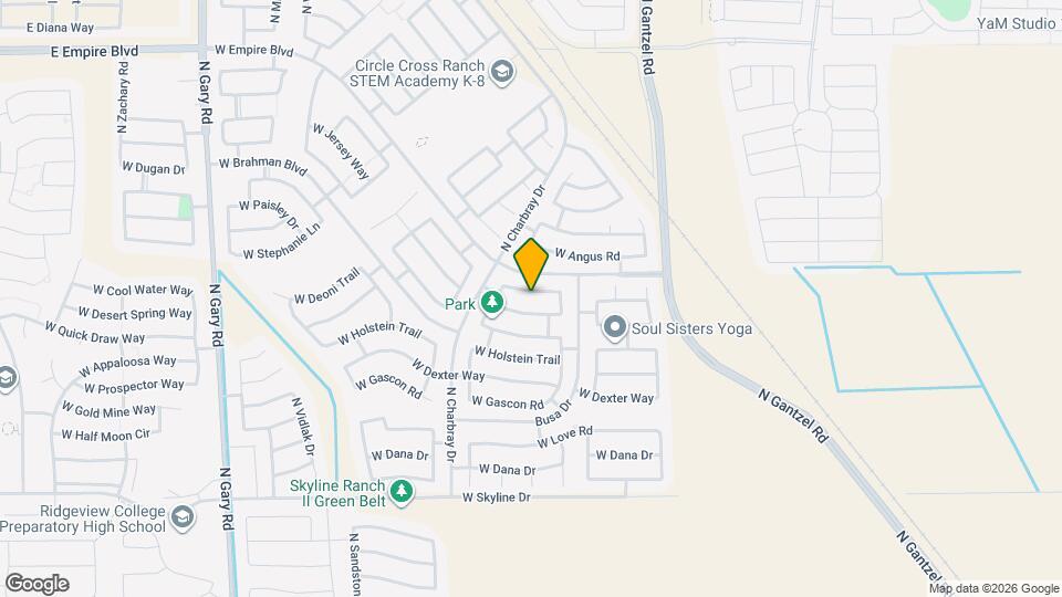 343 W Hereford Dr Map and Location Details