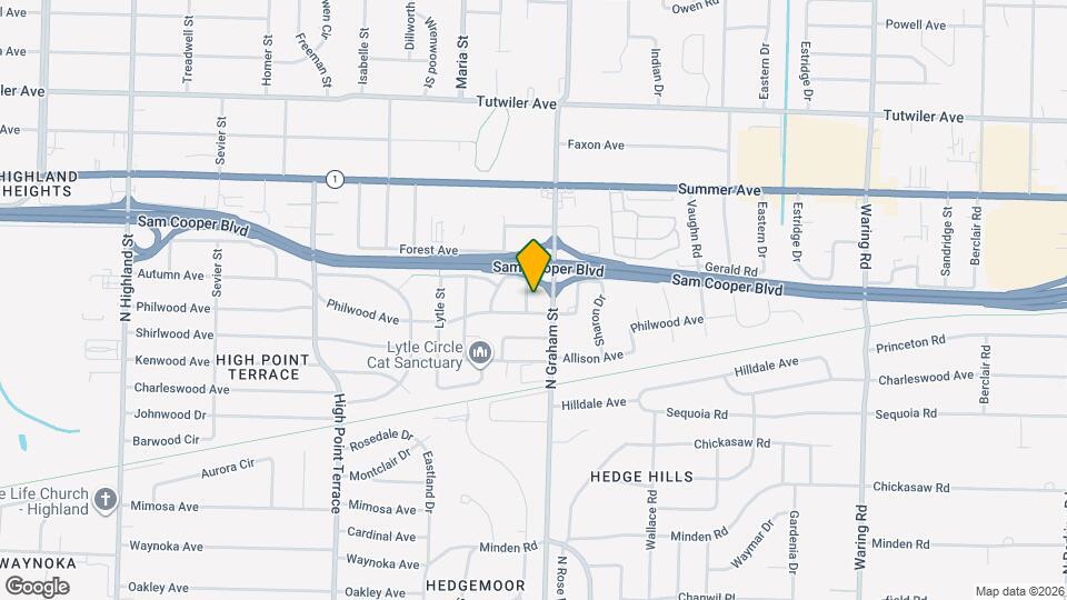 508 Meade Cir Map and Location Details