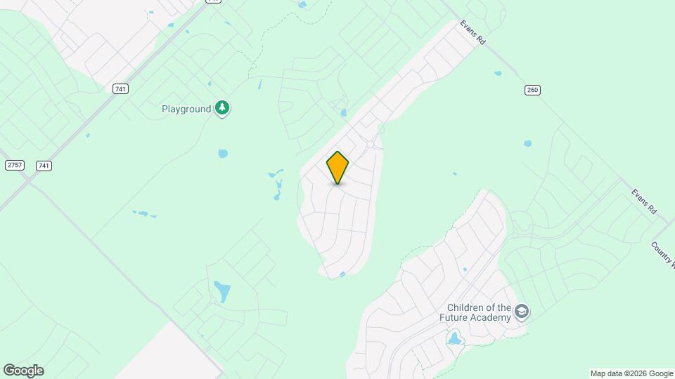 3402 Big Antero Ln Mapa y Detalles de la Ubicación