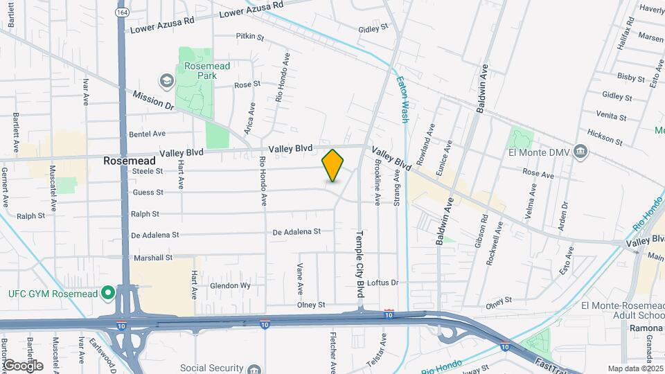 9559 Guess St Mapa y Detalles de la Ubicación