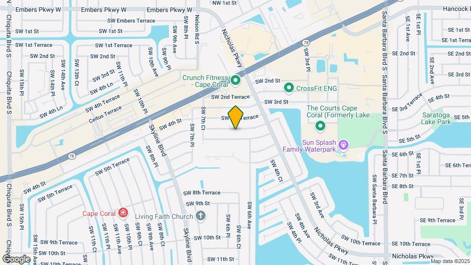 622 SW 4th St Map and Location Details