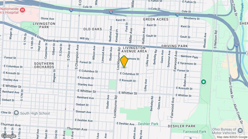 977 Miller Ave Map and Location Details
