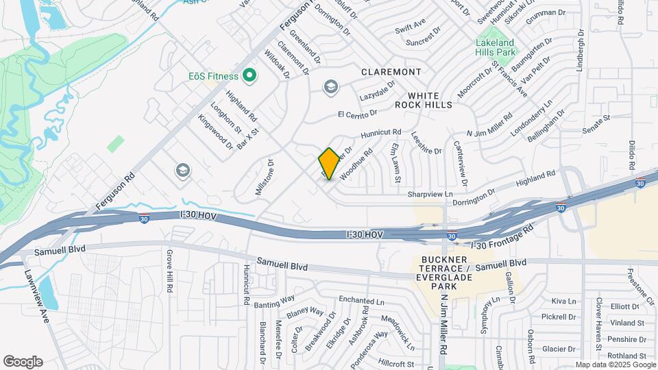 8011 Woodhue Rd Map and Location Details