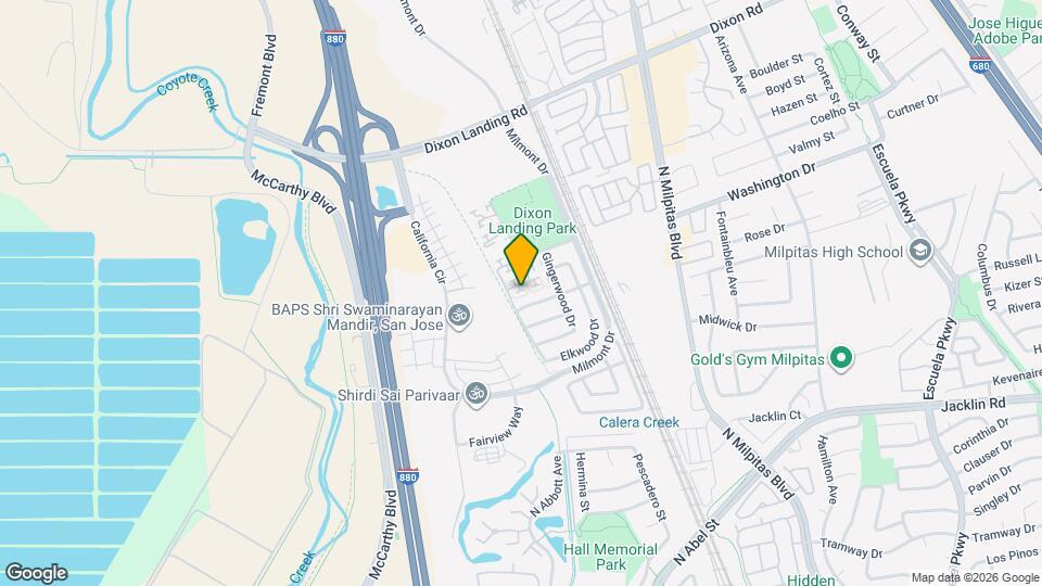 382 Montecito Way Map and Location Details