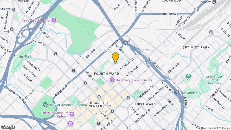 510 N Poplar St Mapa y Detalles de la Ubicación