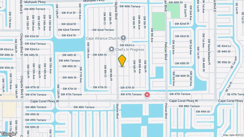 4520 SW 7th Pl Map and Location Details