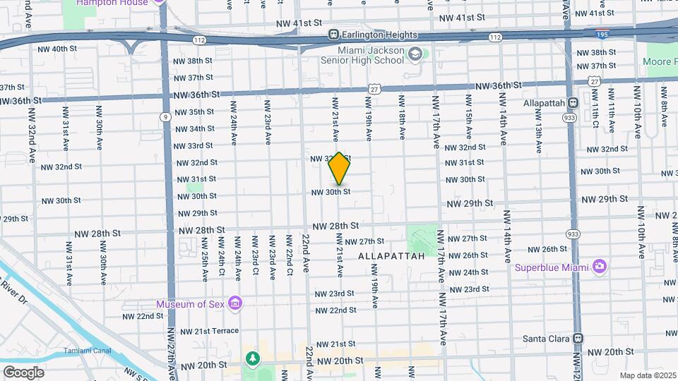 3020 NW 21st Ave Map and Location Details
