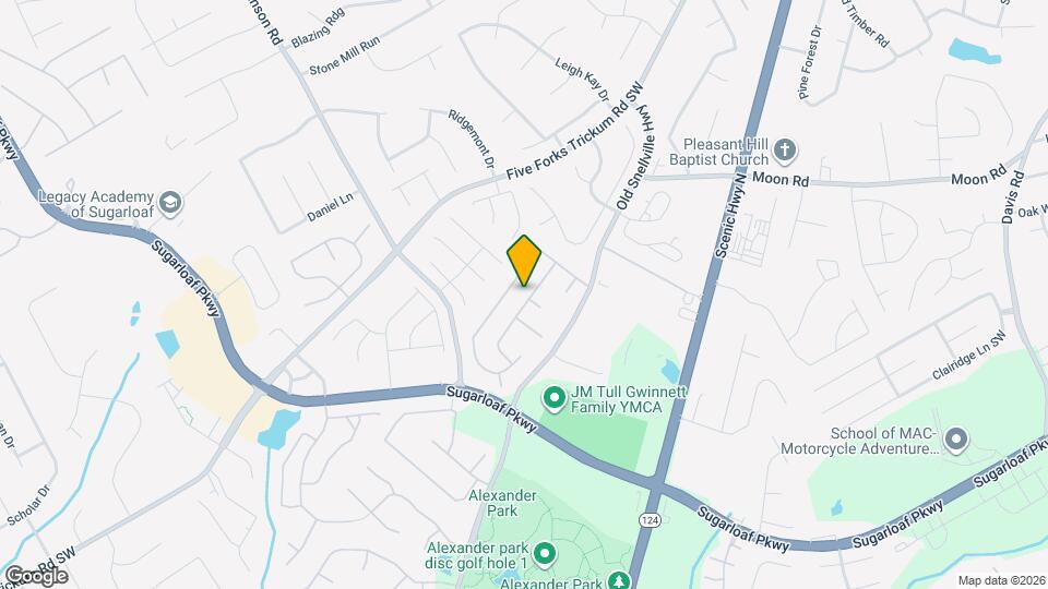 635 Briarhurst Ct Map and Location Details