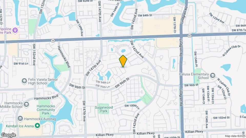 9436 SW 143rd Ct Map and Location Details