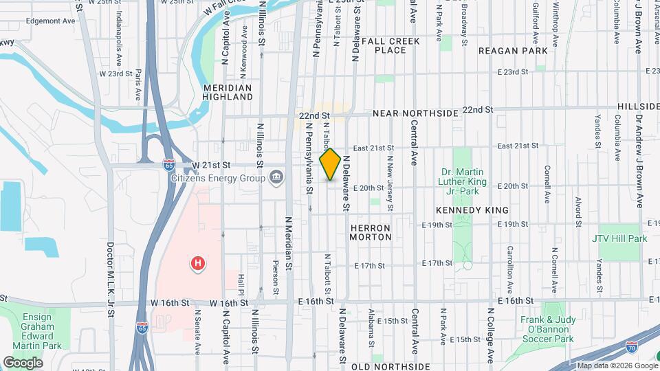 2001 N Talbott St Map and Location Details