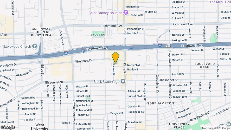 2628 North Blvd Mapa y Detalles de la Ubicación