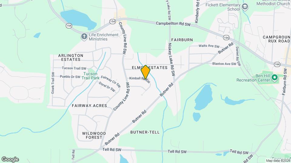 4372 Kimball Rd SW Map and Location Details