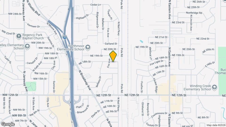 504 NE 18th St Map and Location Details