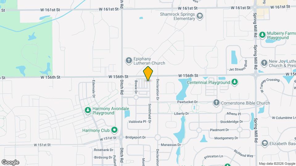 15552 Smithfield Dr Map and Location Details