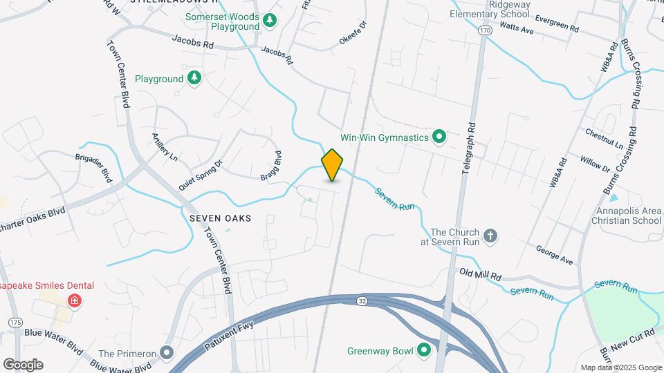 1516 Falling Brook Ct Map and Location Details