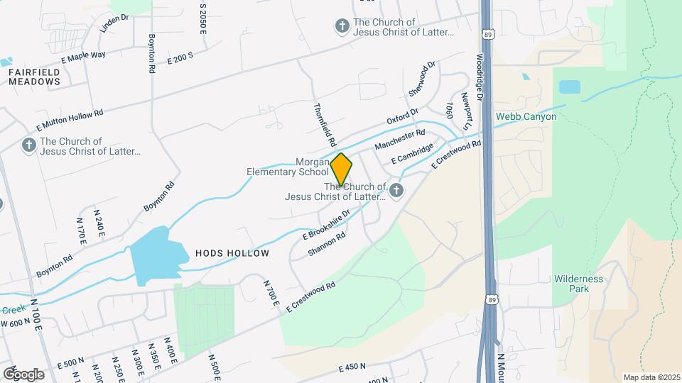 849 Westbrook Rd Map and Location Details