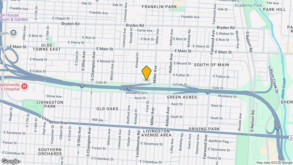 1366 Cole St Map and Location Details