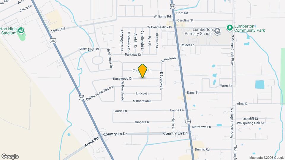 7647 Rosewood Dr Map and Location Details