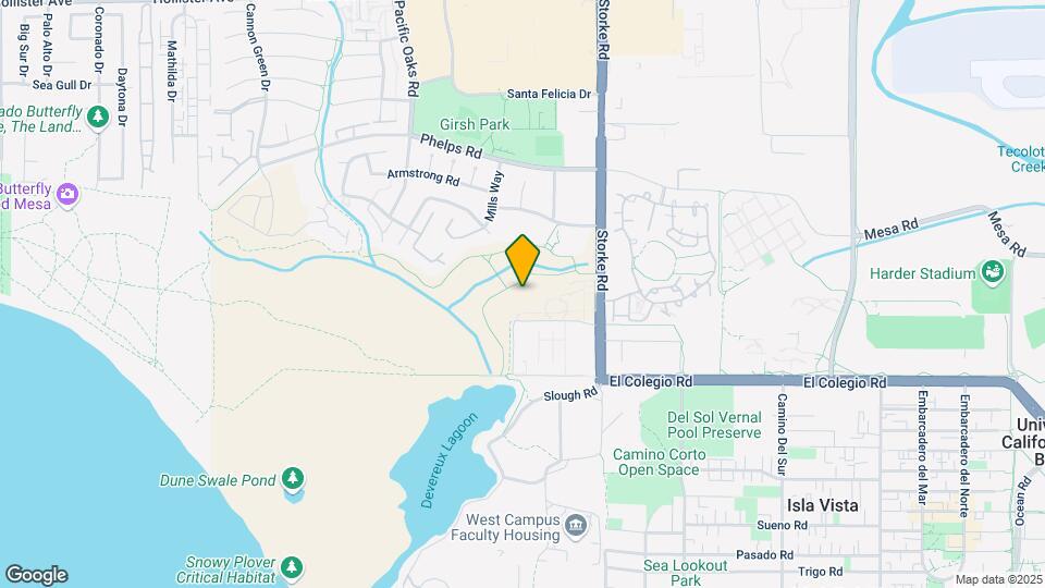 555 Storke Rd Map and Location Details