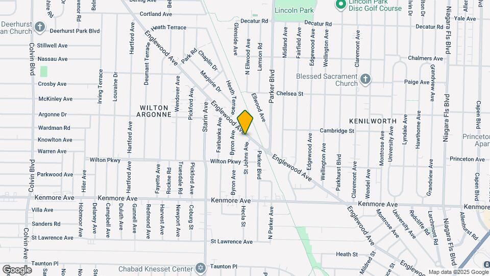 552 Englewood Ave Map and Location Details