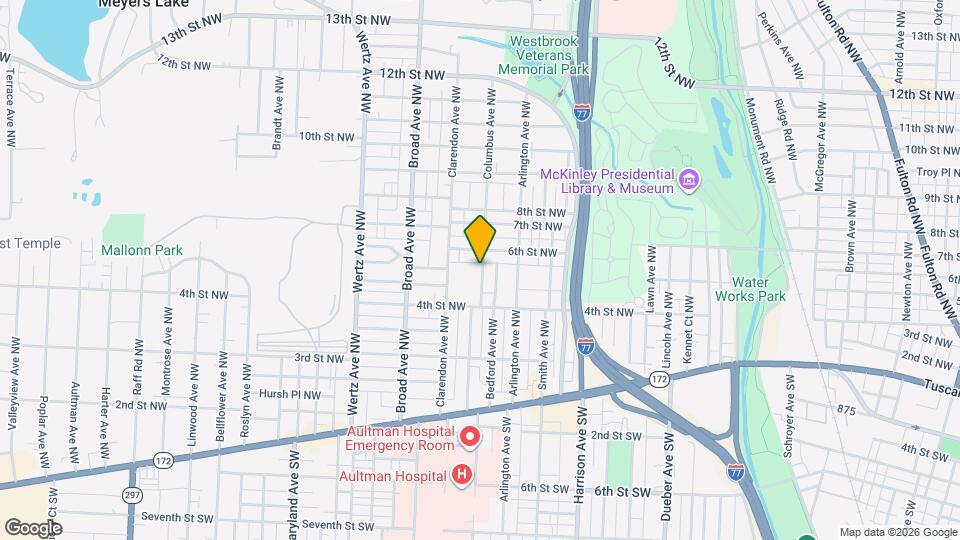 521 Columbus Ave NW Map and Location Details