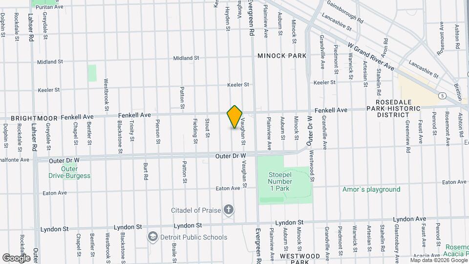 15086 Heyden St Map and Location Details