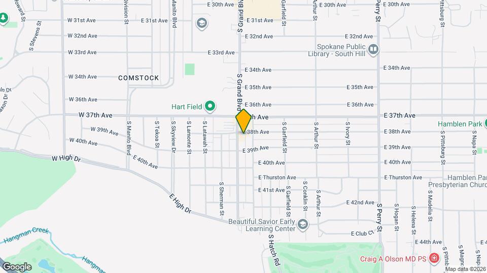 3803 S Grand Blvd Map and Location Details