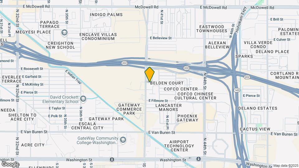 Roosevelt Plaza Apartments Mapa y Detalles de la Ubicación