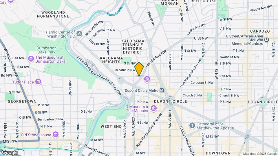 2151 Florida Ave NW Mapa y Detalles de la Ubicación
