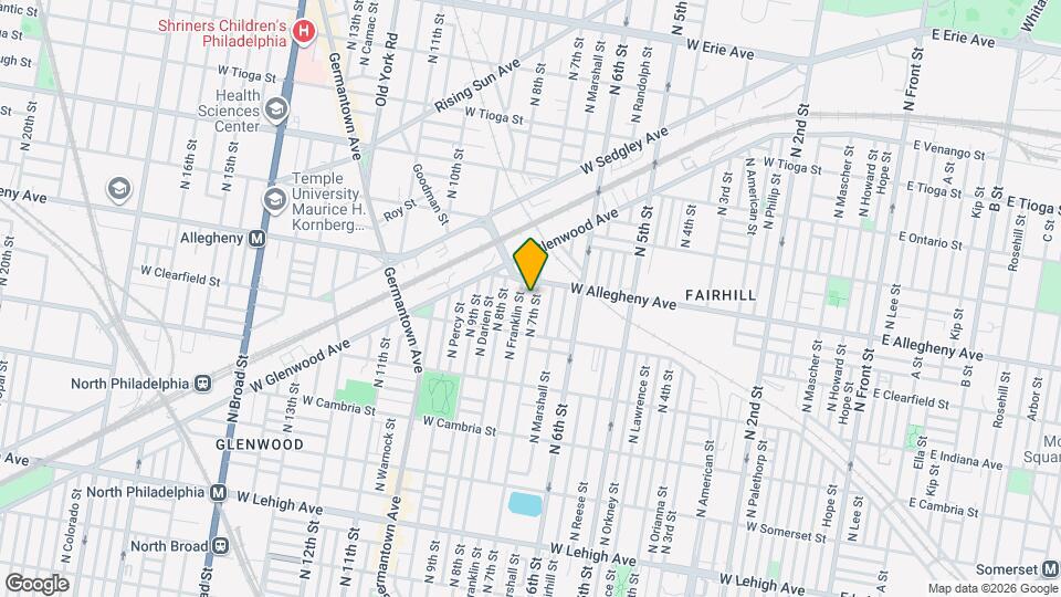 3148 N 7th St Map and Location Details