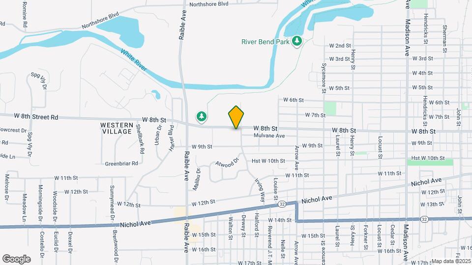 2115 W 8th St Map and Location Details