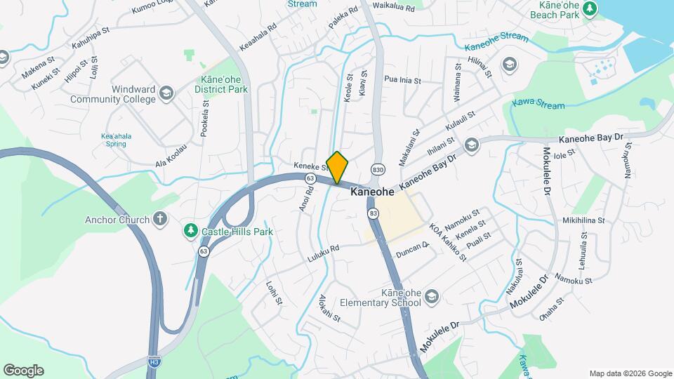 45-658-658 Apapane Pl Map and Location Details