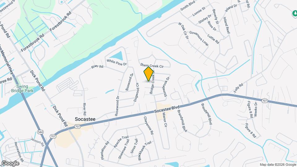 1215 Shalom Dr Mapa y Detalles de la Ubicación