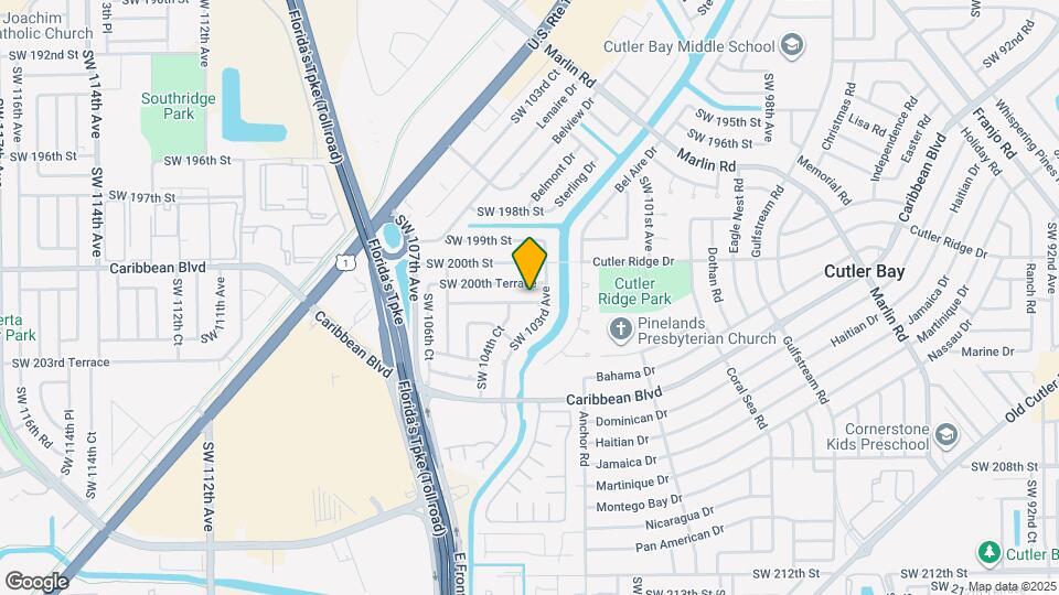 10371 SW 201st Terrace Map and Location Details