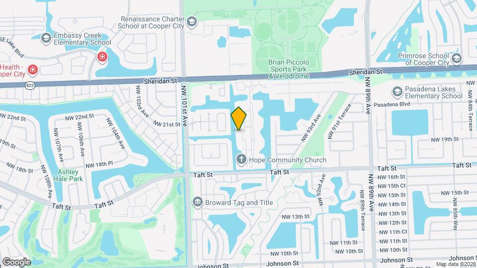 1960 Bayberry Dr Map and Location Details